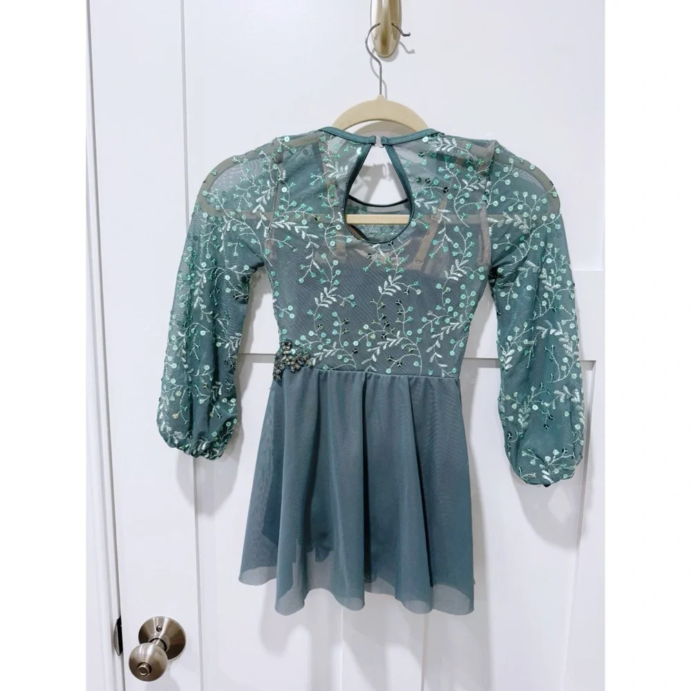 Weissman “Saint Honesty” Dance Costume In Sage